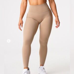 NVGTN Latte Signature 2.0 Leggings - XS